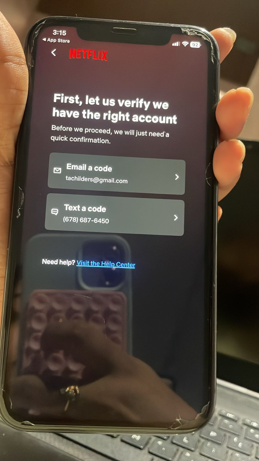 Netflix Verification