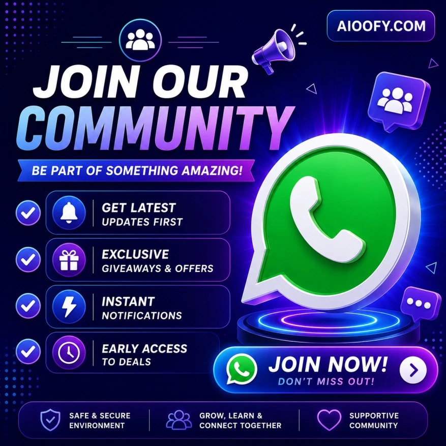 Join Aioofy Community